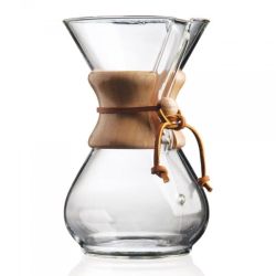 Chemex - Kaffeekaraffe für 1 bis 6 Tassen